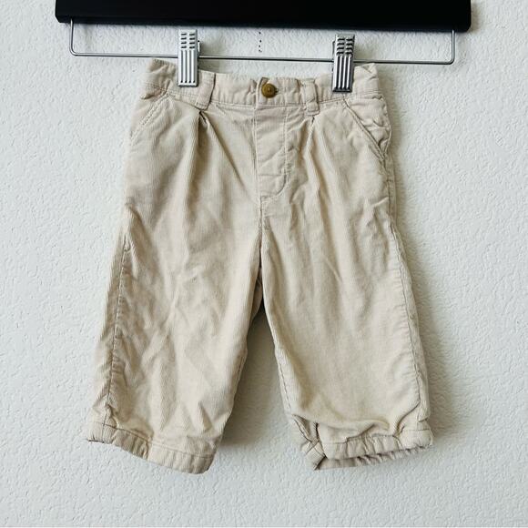 Janie And Jack Layette Ivory Cream Corduroy Pants - Picture 1 of 6